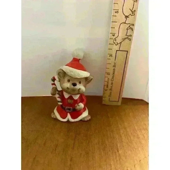 Homco Other - Santa Mouse Figurine Homco